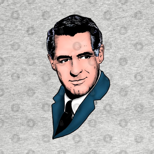 Cary Grant by Indigenous Bert